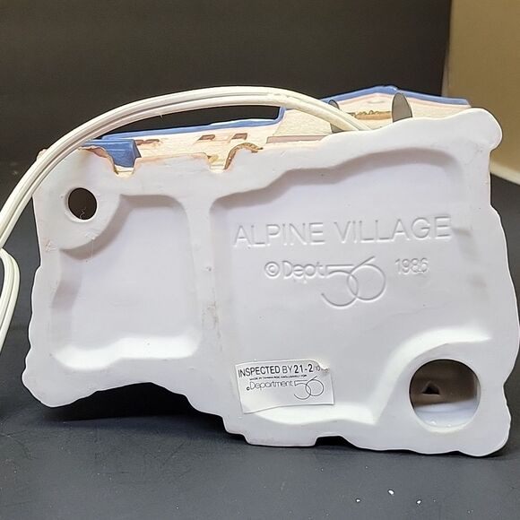 Department 56 Alpine Village Series Apotek & Tabak Retired 6540-4 - Picture 7 of 7